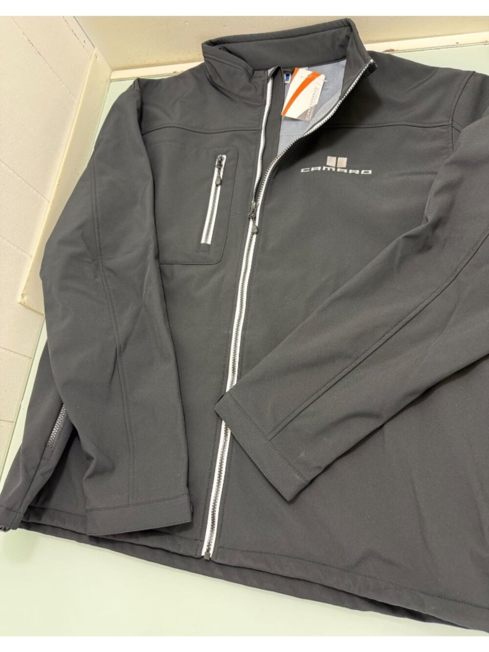 New Chevy Camaro Jacket Mens XXXL 3XL Fleece Line Full Zip Water Resistant NWT